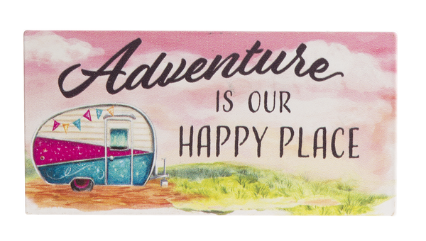 Rectangular Glamping Magnet (12-Styles)