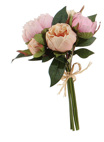 10" Natural Touch Blush Peony Bundle (3-Colors)
