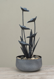 Whispering Calla Garden Fountain