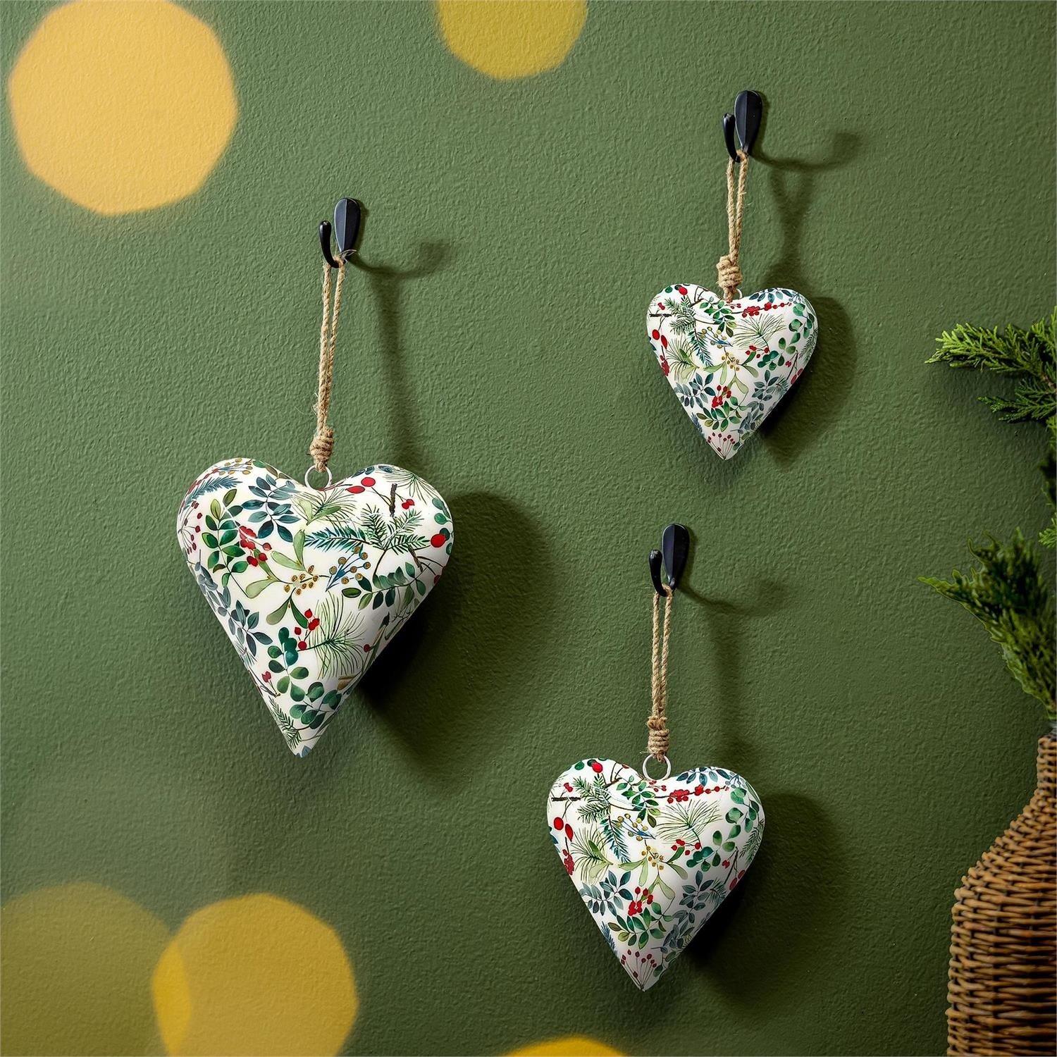 Christmas Bliss Heart Ornament (3-Sizes)