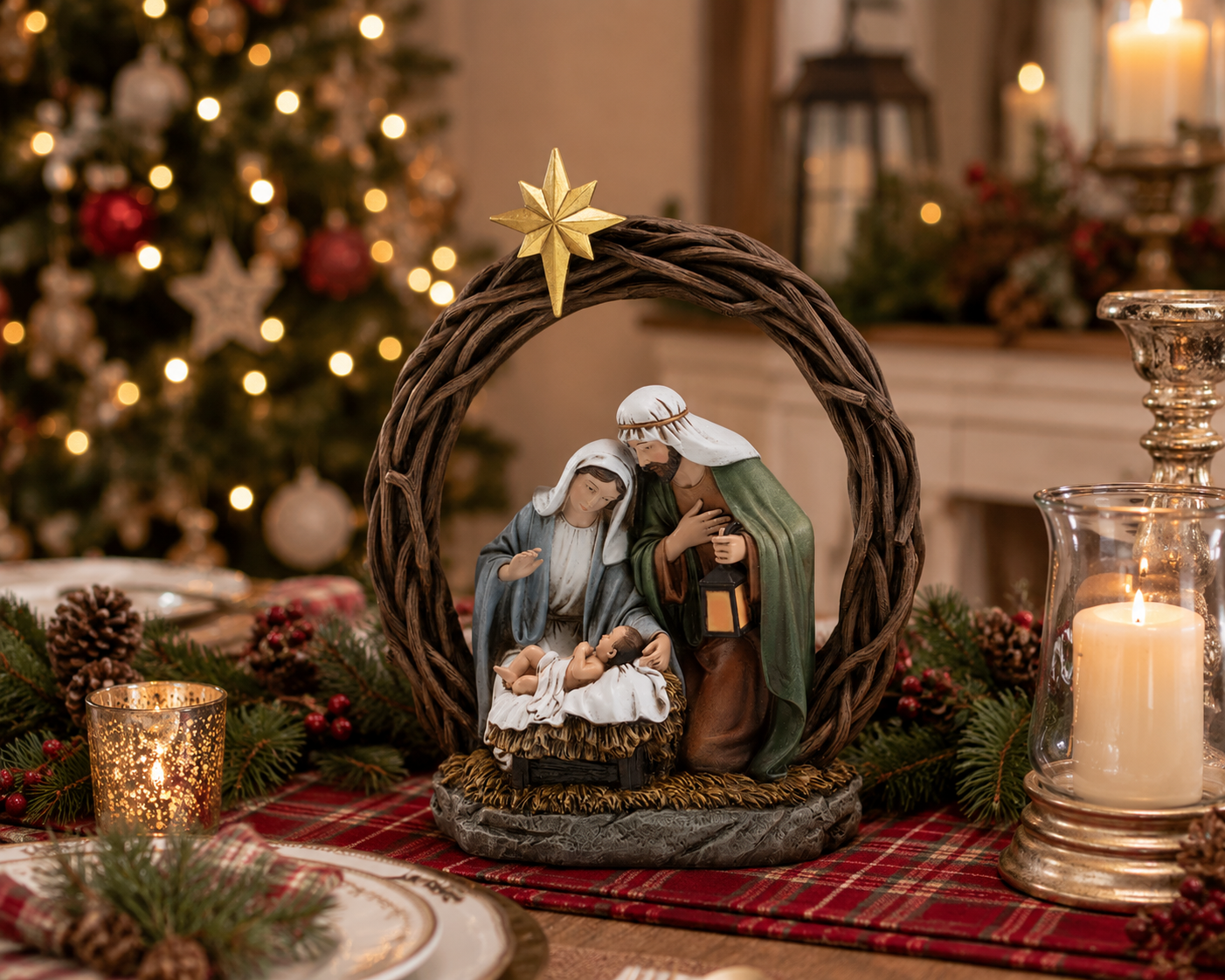 Wrapped in Grace Nativity