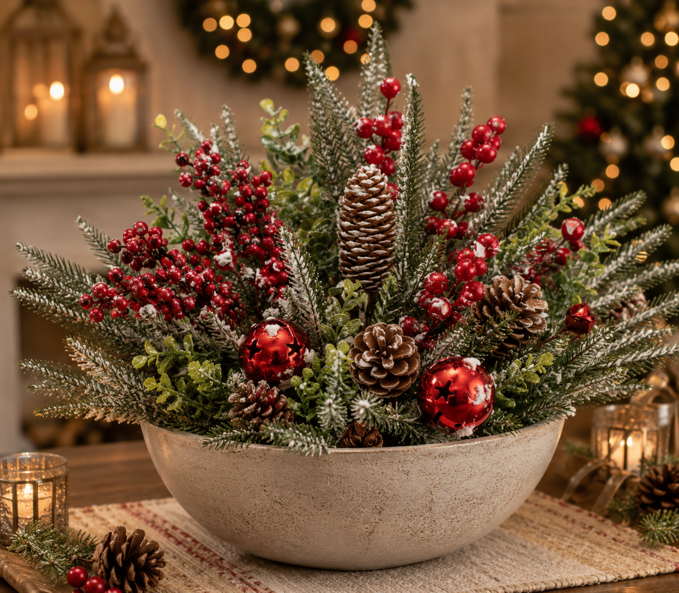 Jingle Bell Mixed Berry Spray