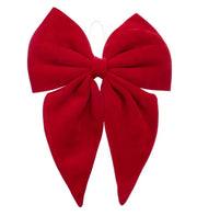 XL Red Velvet Bow