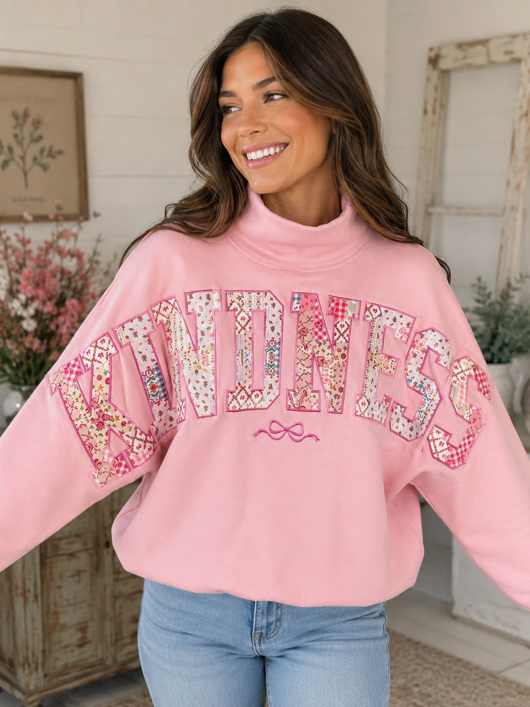 Kindness Pullover By: Simply Southern One Size