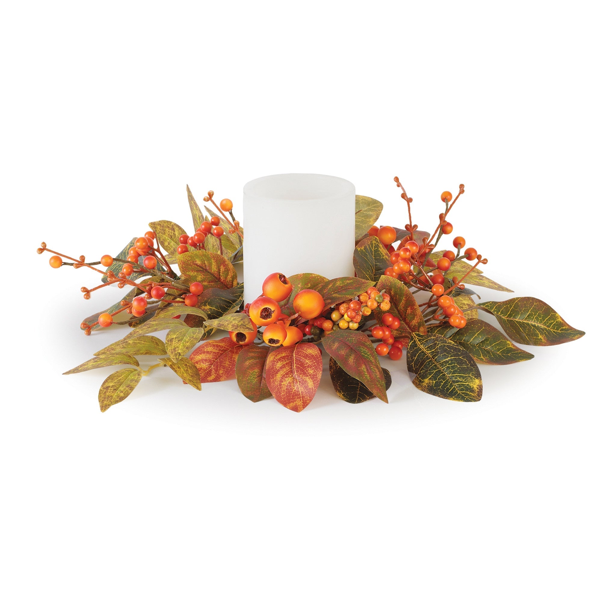 12" Mixed Berry Candle Ring