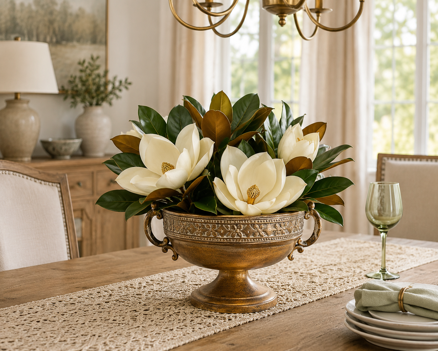 Tuscan Pedestal Container