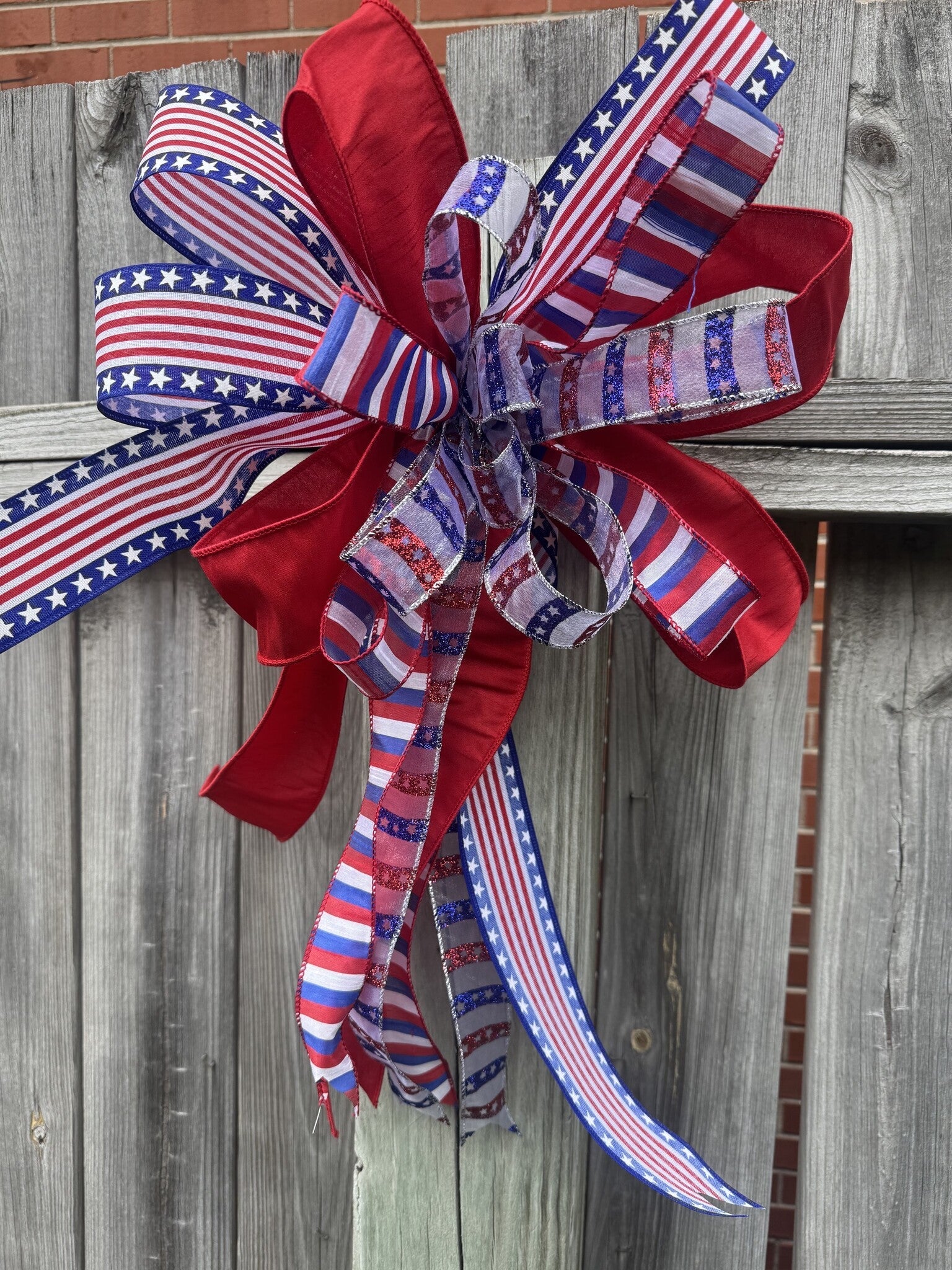 Custom Liberty Sparkle Bow