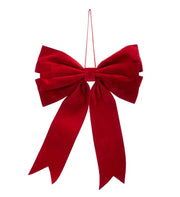 Large Red Velvet Bow