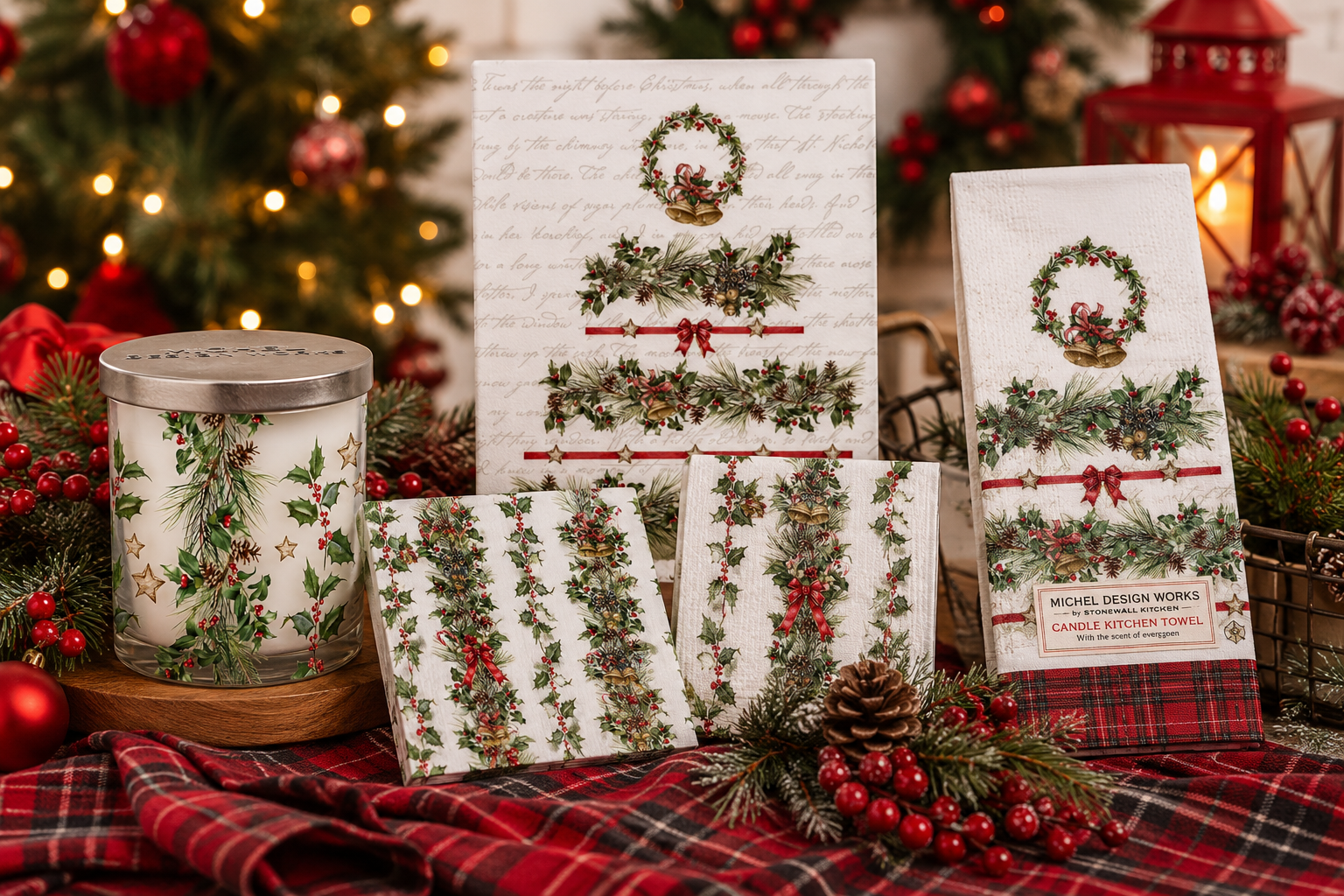 Michel Design Works Holiday Garland (4-Styles)