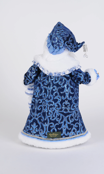 Karen Didion Jeweled Chinoiserie Santa
