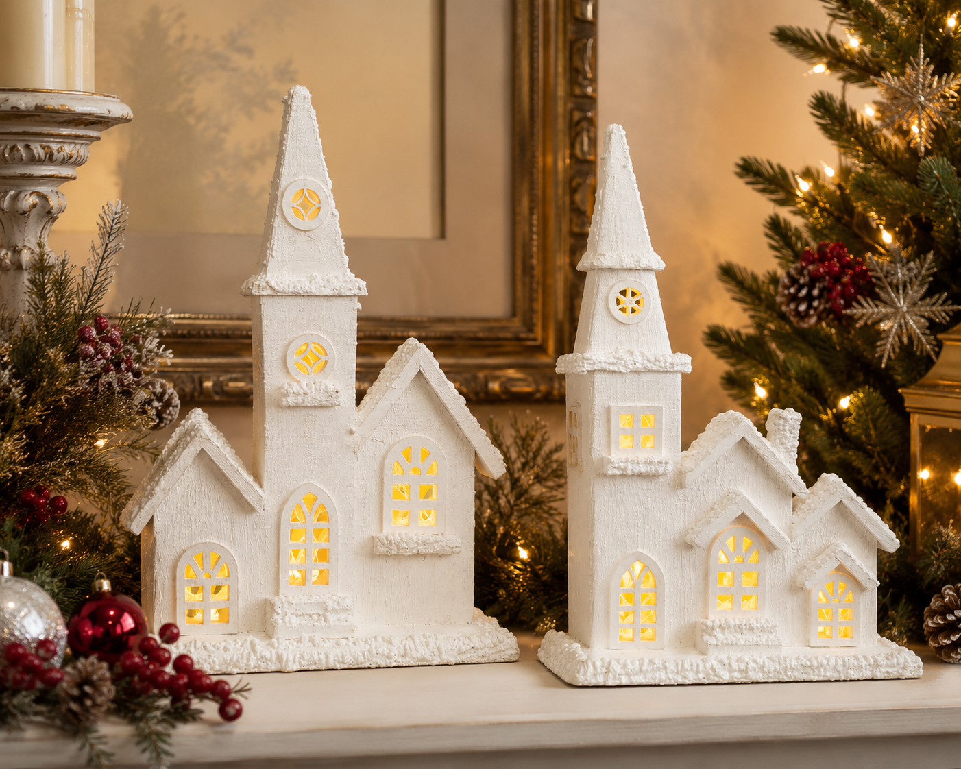 Snowfall Village Church (2-Styles)