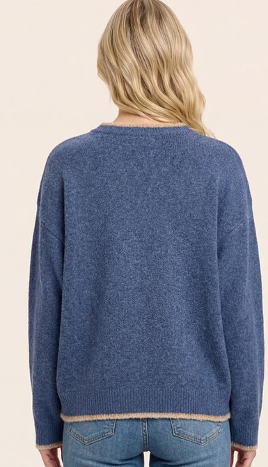 Horse Jacquard Pull Over Sweater By: Staccato