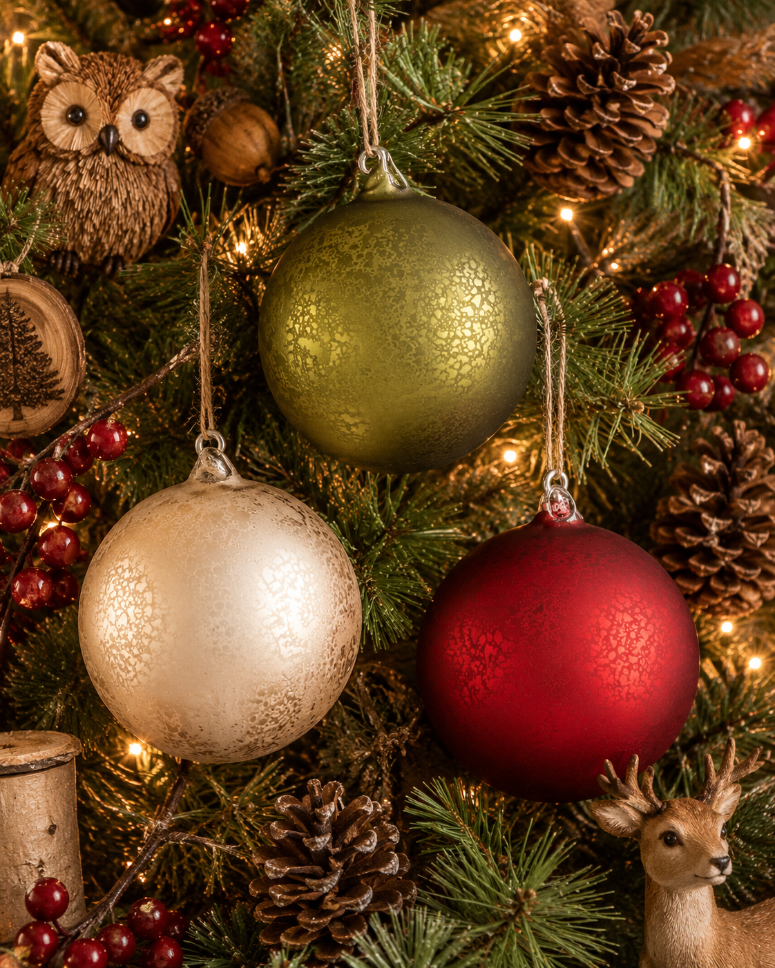 5" Mercury Finish Ball Ornament