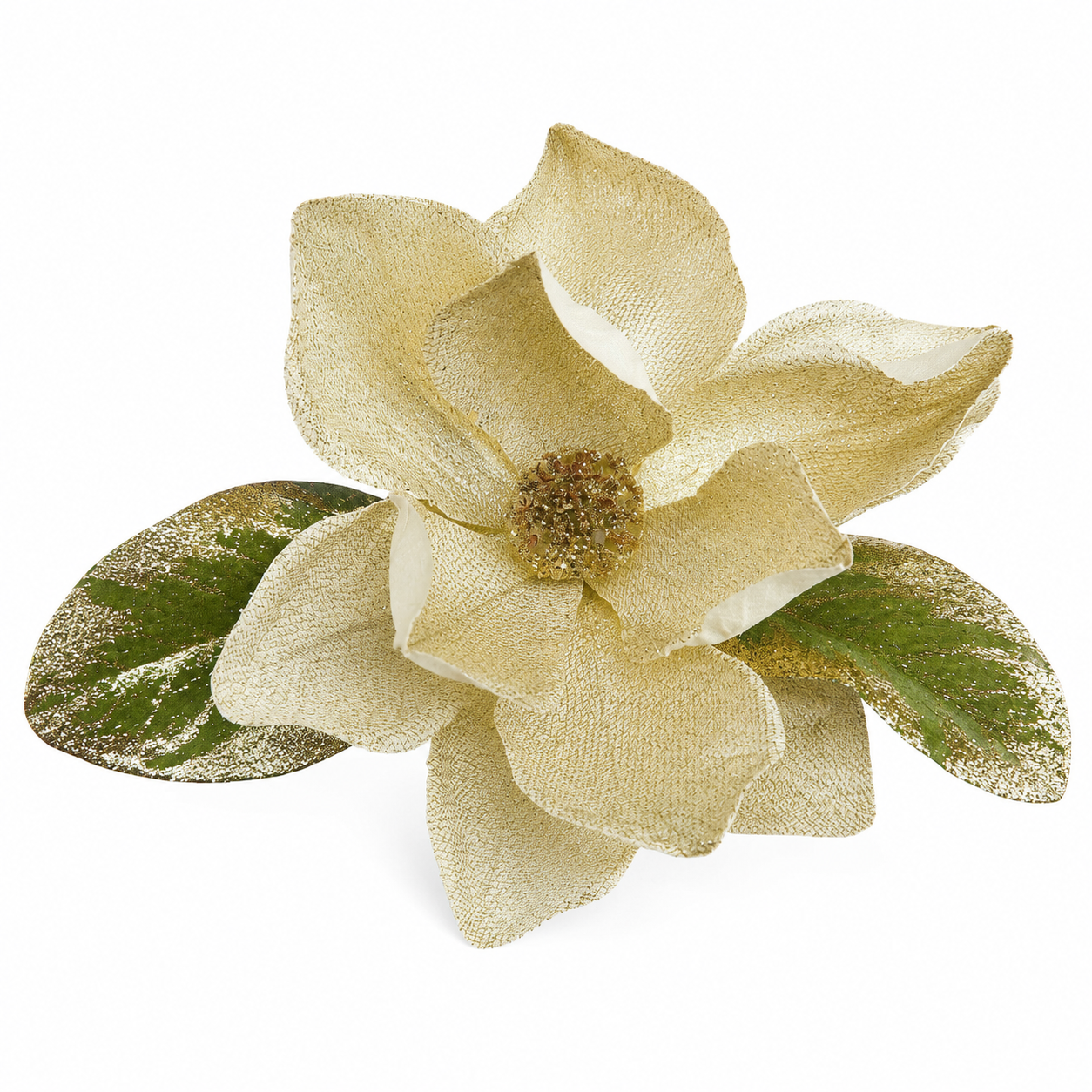 10" Clip on Golden Magnolia
