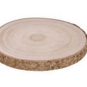 Round Paulowina Wood Slice
