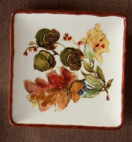 Autumn Meadows Canape Plate (4-Styles)