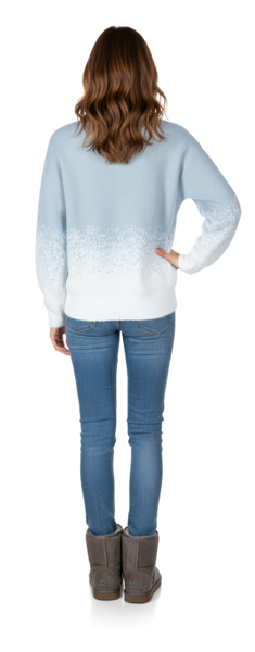 Knit Snowflake Pull Over Sweater By: Simply Noelle