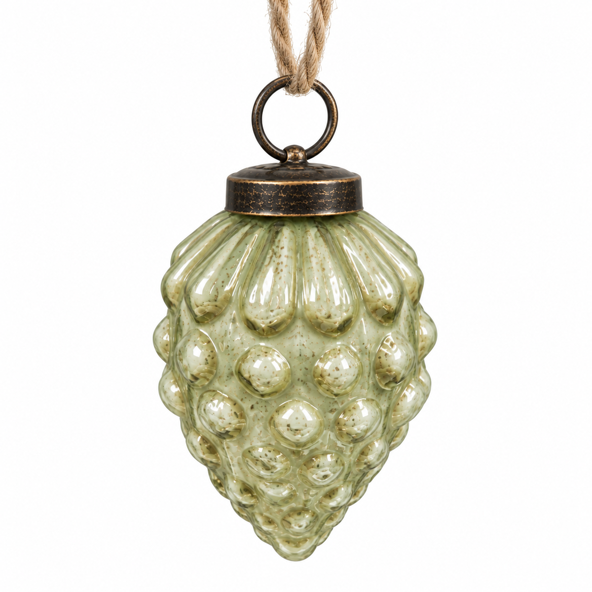Mercury Glass Vintage Ornament (3-Colors)