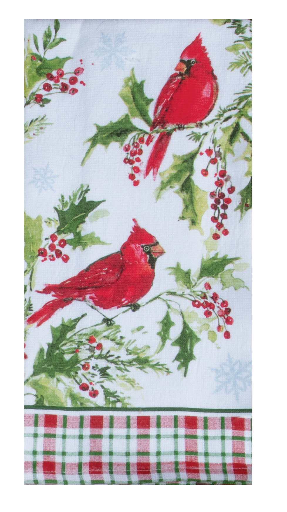 Winterberry Cardinal Towel