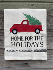 Changing Seasons Reversible Truck Towel