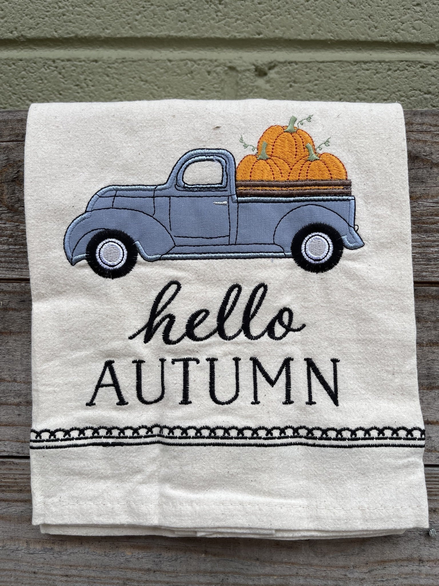 Changing Seasons Reversible Truck Towel