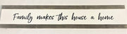 House a Home Horizontal Vintage Wall Art