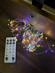 LED Color Changing Copper Wire String Lights