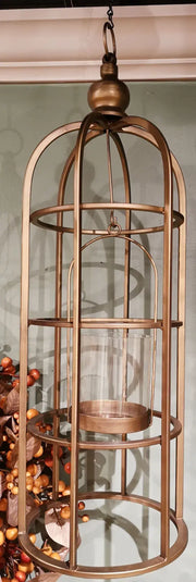 Gold Cage Lantern