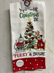 Furry & Bright Kitchen Towel