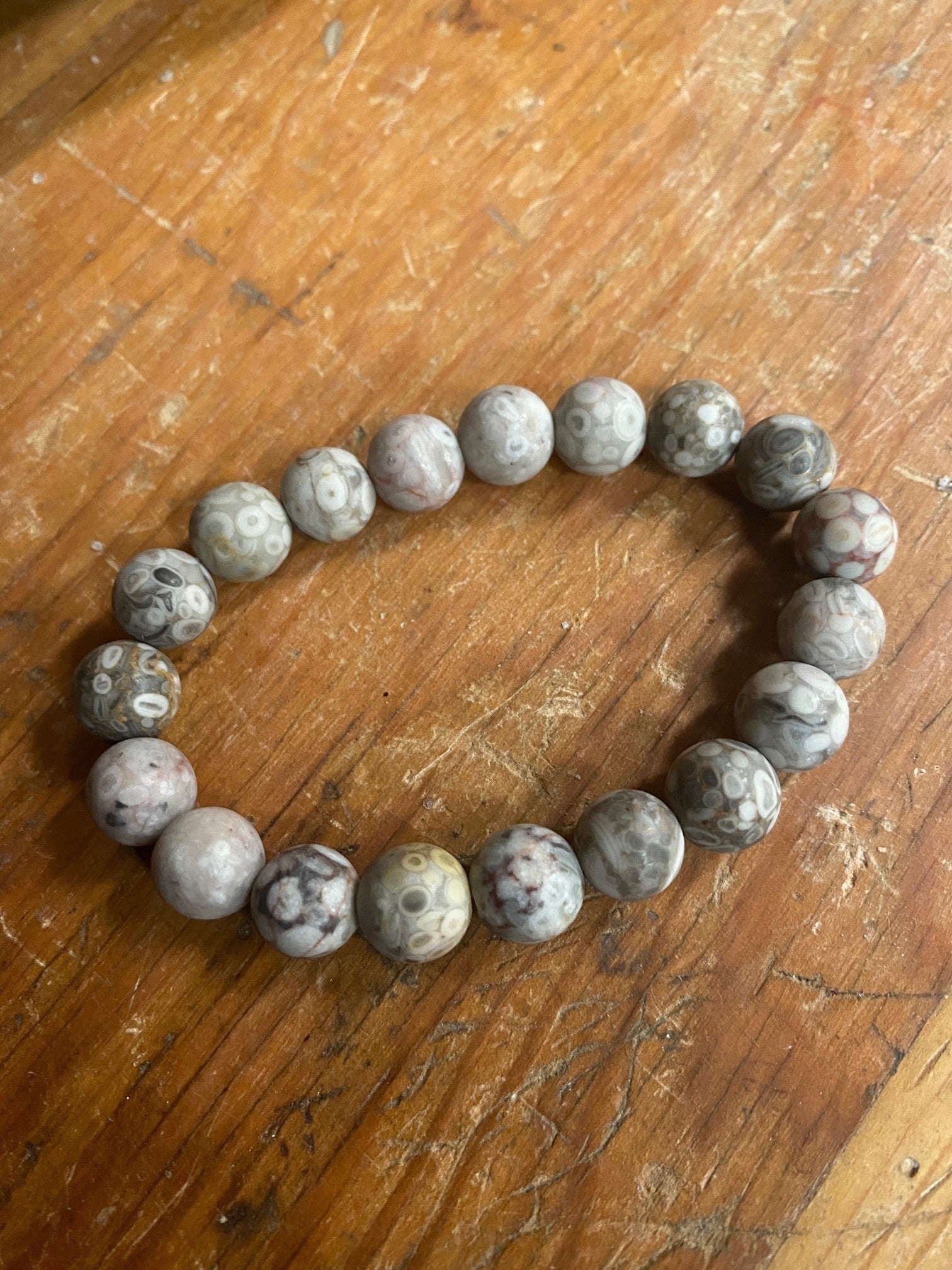 Natural Stone Beaded Bracelet (3-Colors)