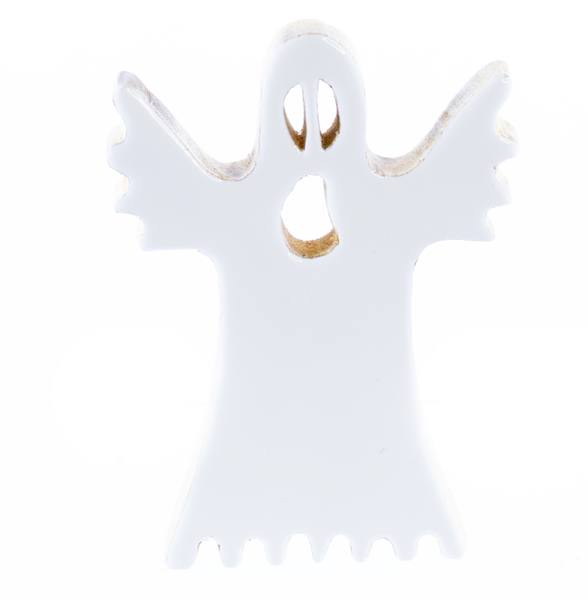 White Enamel Ghost