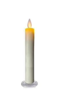 Set of 2 Battery Operated 9" Taper Candles (3-Colors)