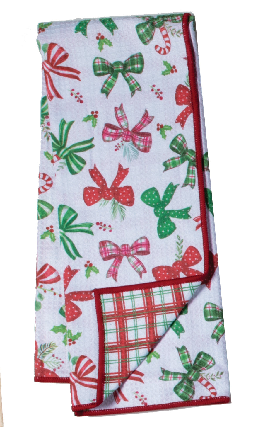Holiday Two-Sided Quick Dry Kitchen Towel (4-Styles)