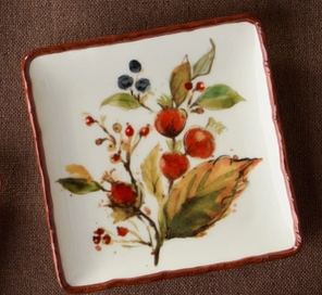 Autumn Meadows Canape Plate (4-Styles)