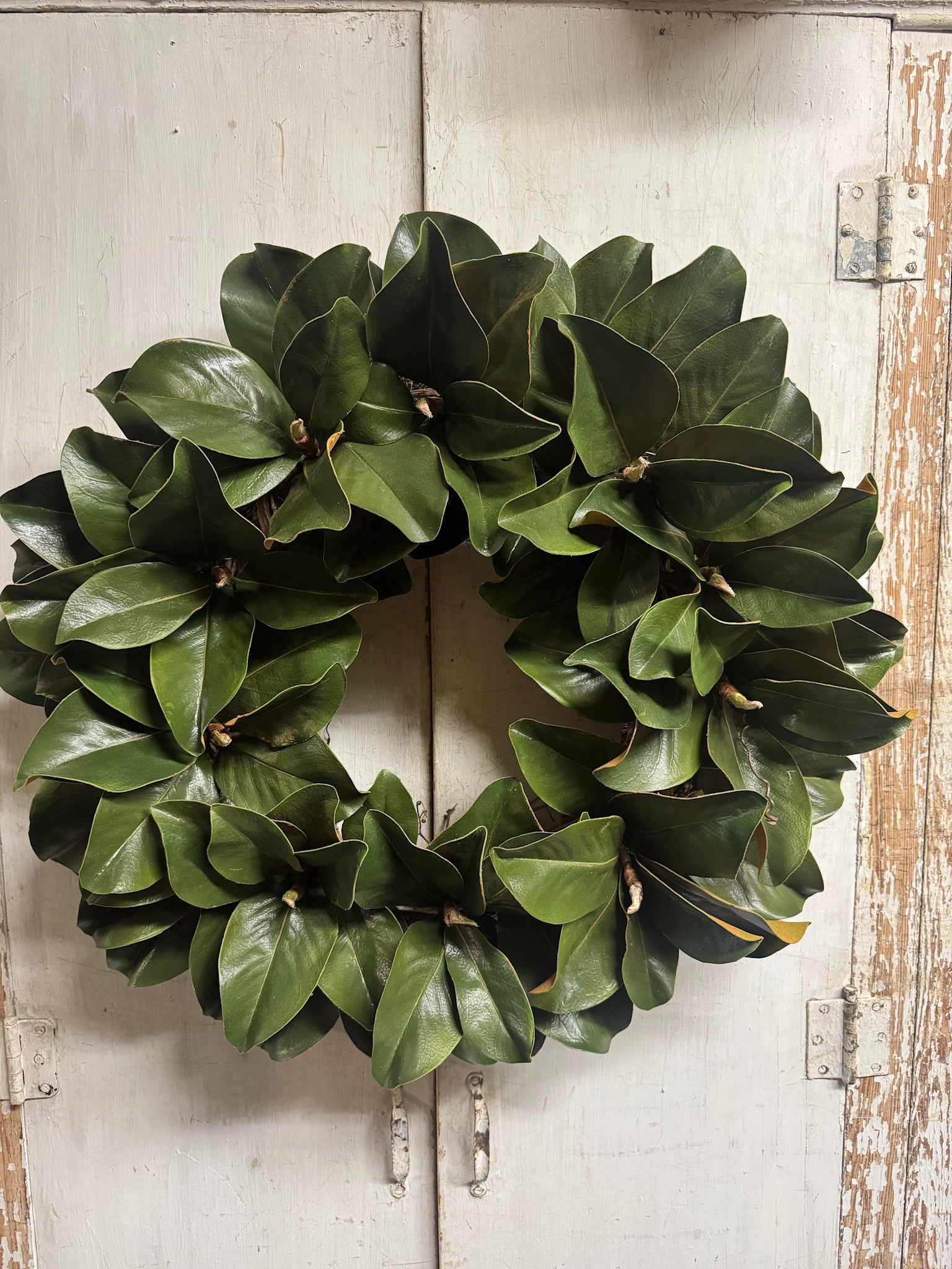 Custom Magnolia Leaf Wreath