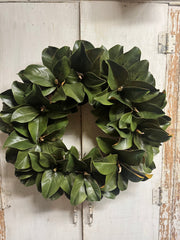 Custom Magnolia Leaf Wreath
