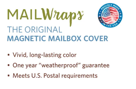 Spring Mailbox Wrap (6-Styles)