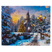 LED Church in the Valley Canvas