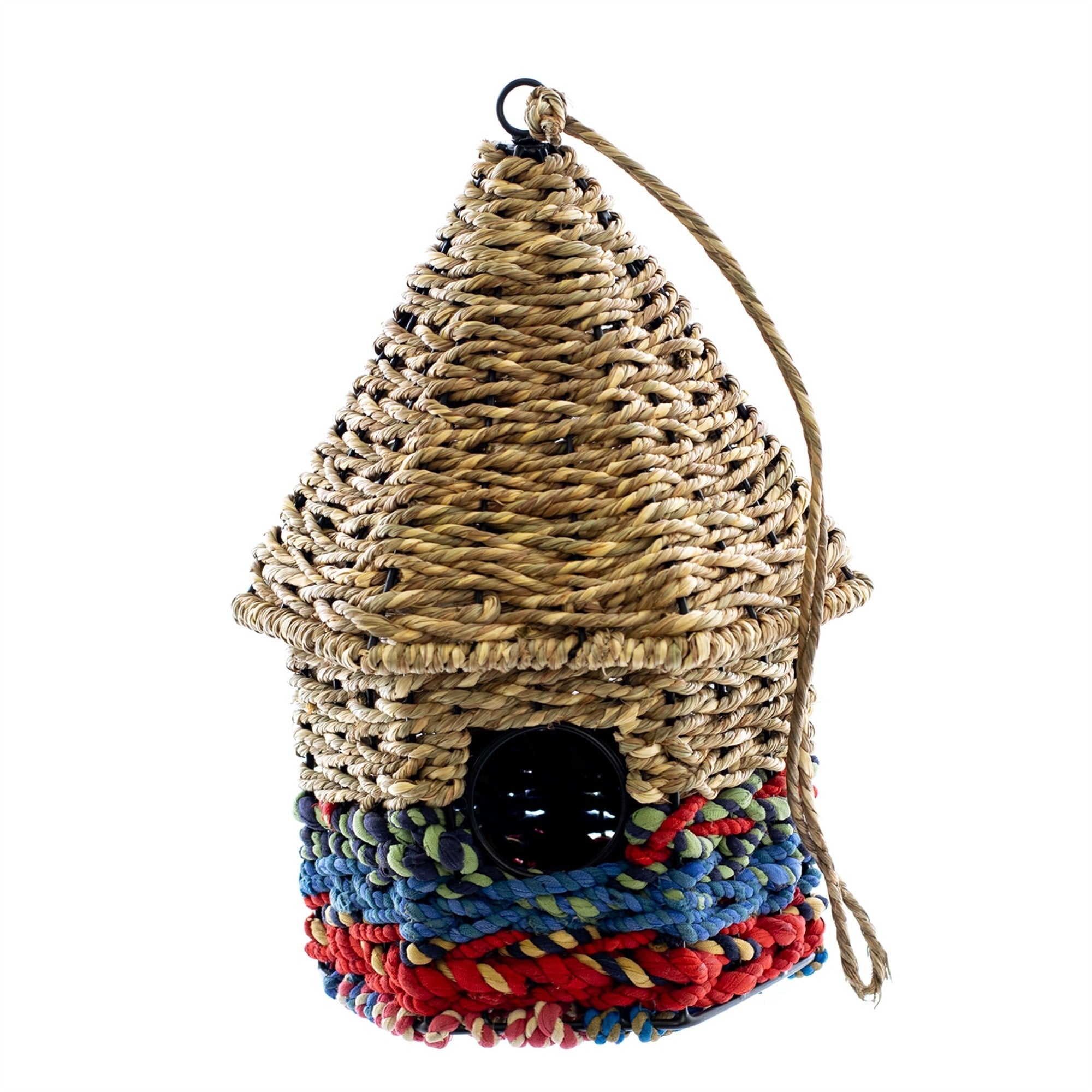 Handmade Rattan Nesting Birdhouse (3 Styles)