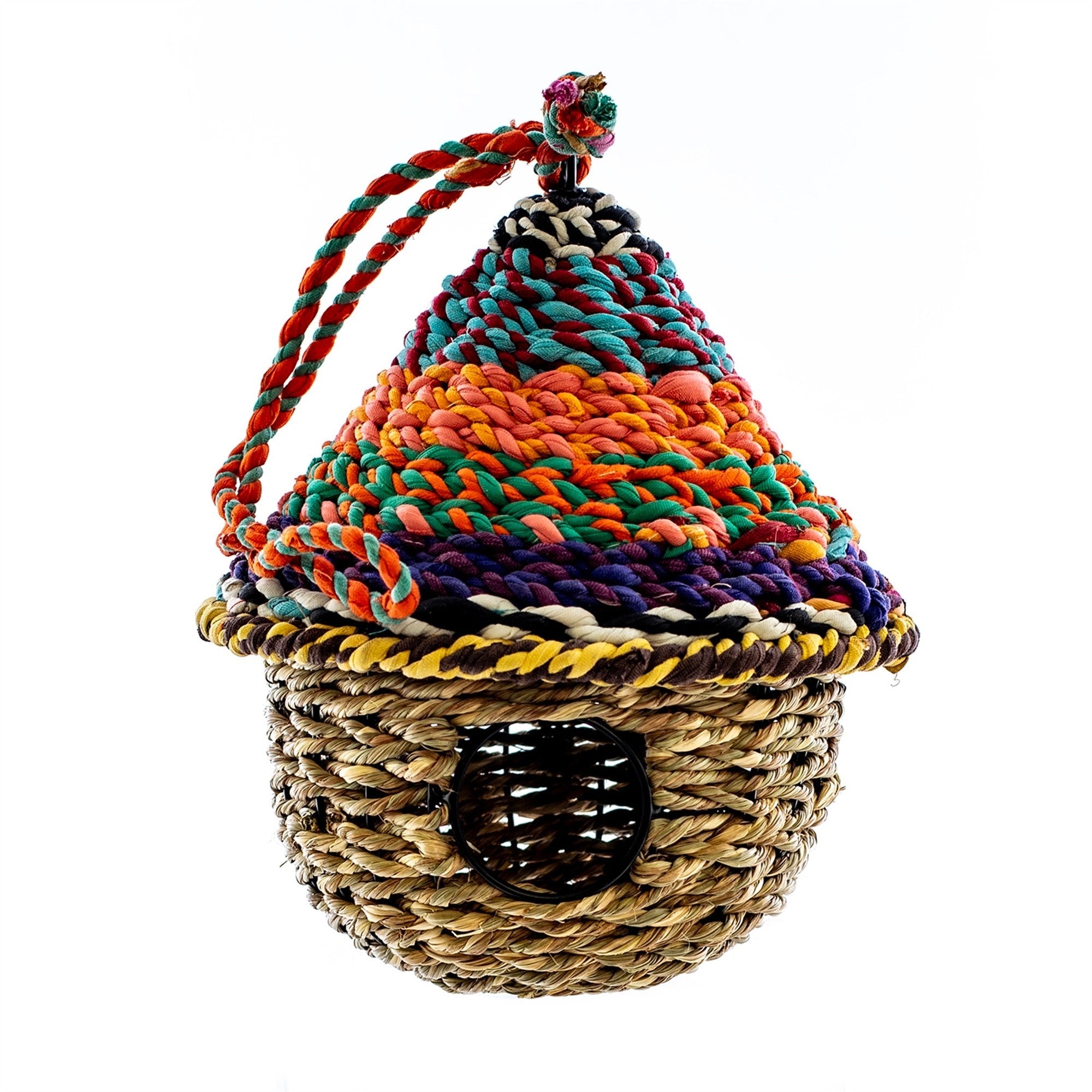 Handmade Rattan Nesting Birdhouse (3 Styles)
