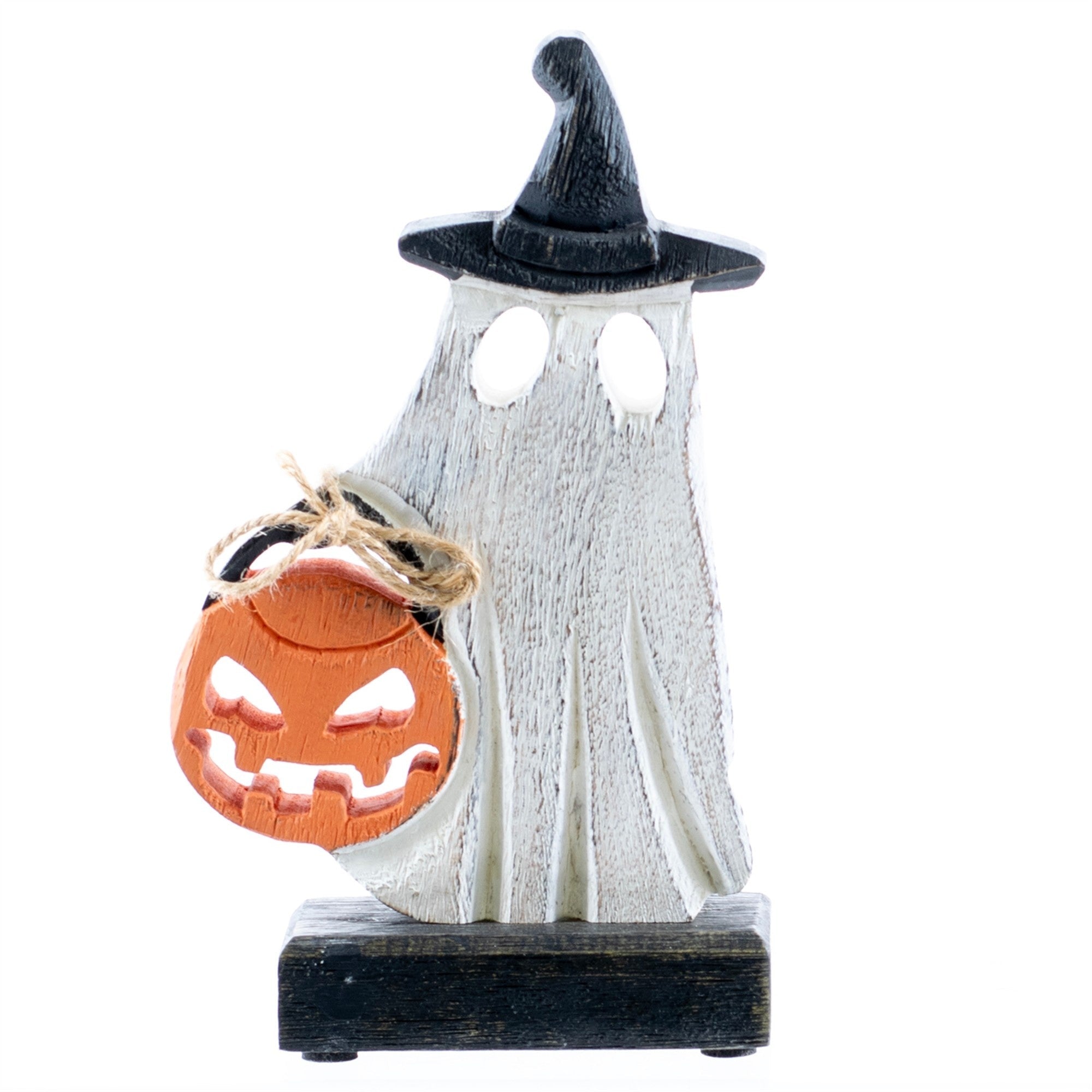 Wood Carved Casper the Ghost