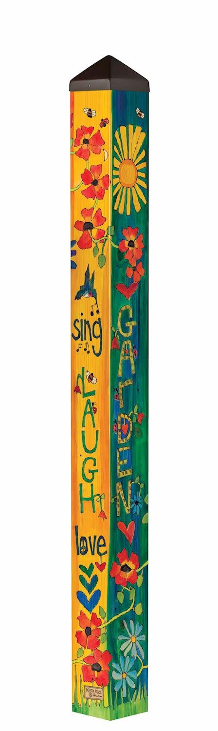 60" Garden Celebration Art Pole