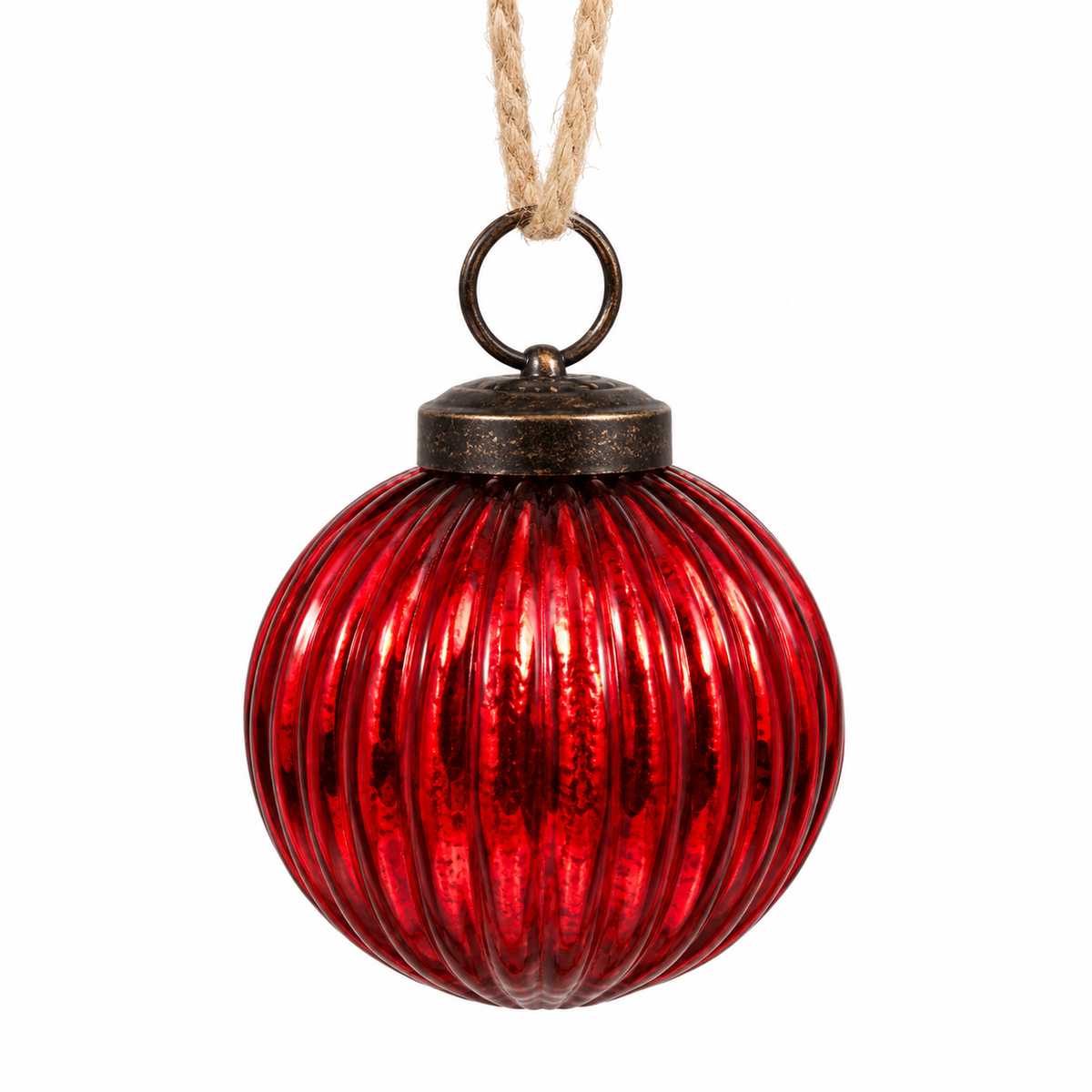 Mercury Glass Vintage Ornament (3-Colors)