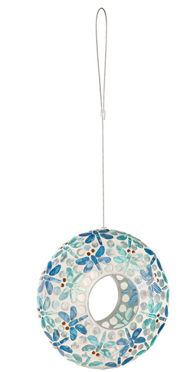 Mosaic Glass Birdfeeder (4-Colors)