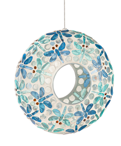 Mosaic Glass Birdfeeder (4-Colors)