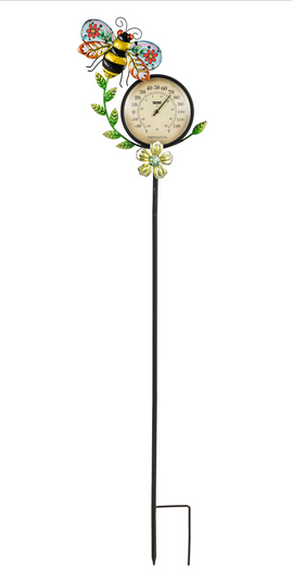 36" Thermometer Garden Stake (4-Styles)