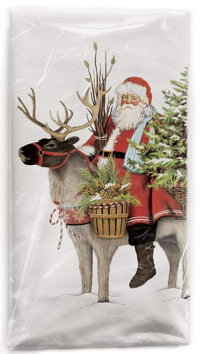 Christmas Flour Sack Kitchen Towel (9 Styles)