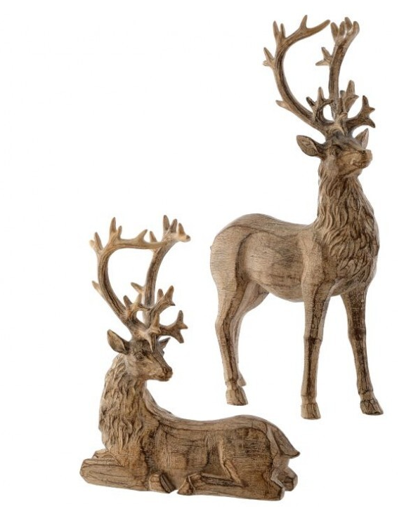 Set of 2 Woodland Deer