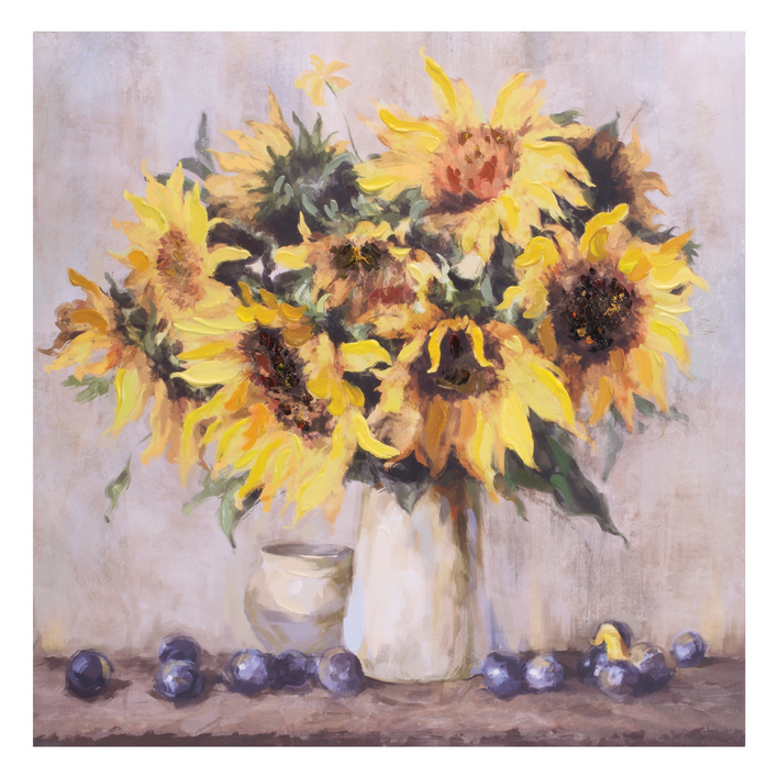 Bouquet of Sunflowers Canvas Print (2-Styles)