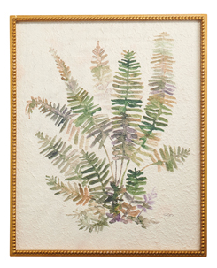 28" Fern Framed Wall Art (2-Styles)